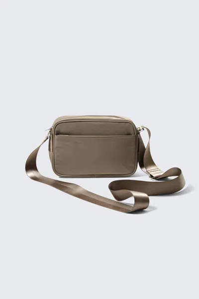 Weekday Compact Unisex Crossbody Bag In Sand