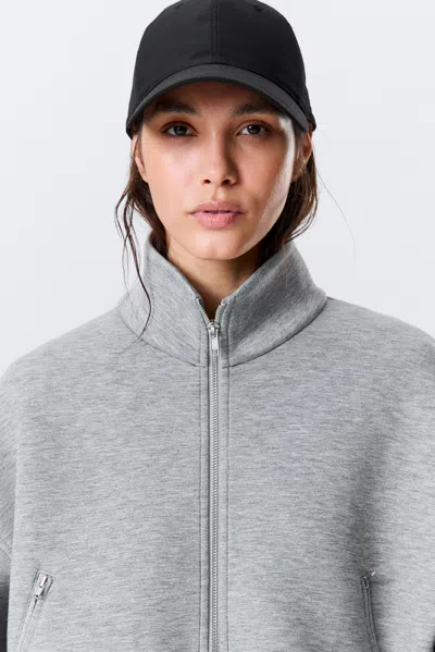 Weekday Cotton Canvas Baseball Cap In Black