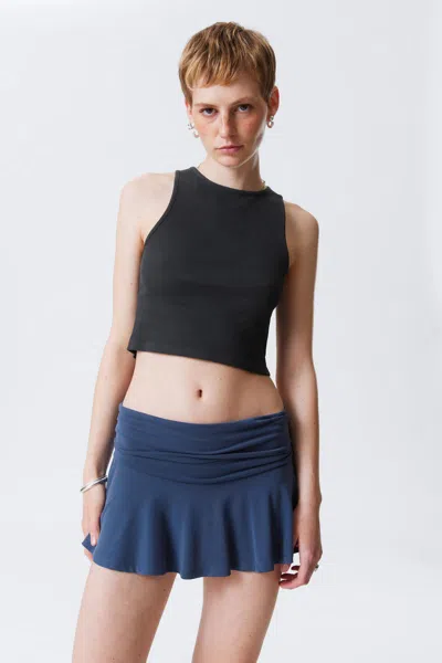 Weekday Cropped Ribbed Cotton Tank