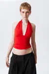 Weekday Deep Halter Neck Top
