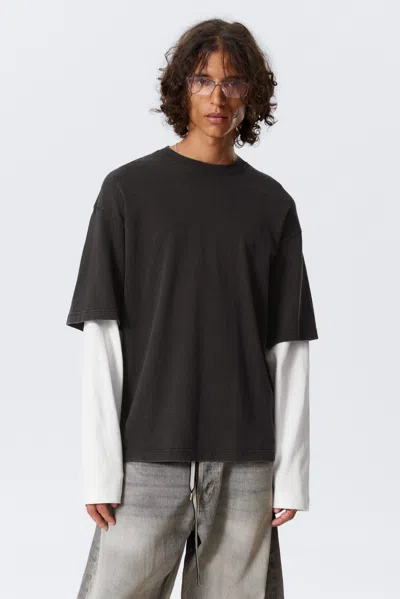 Weekday Double-layered Cotton T-shirt