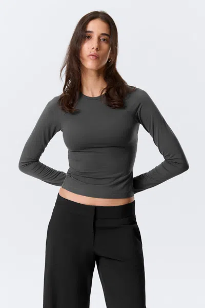 Weekday Fitted Raglan-sleeved Top