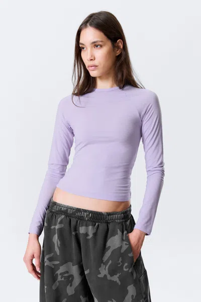 Weekday Fitted Raglan-sleeved Top