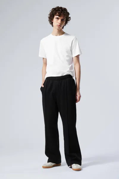 Weekday Flared Loose Fit Sweatpants In White