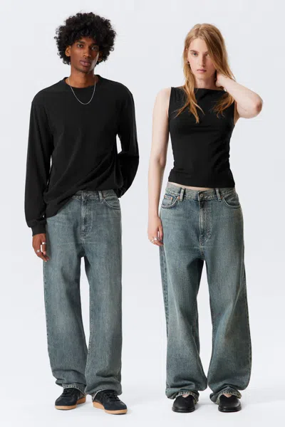 Weekday Galaxy Loose Straight Leg Jeans