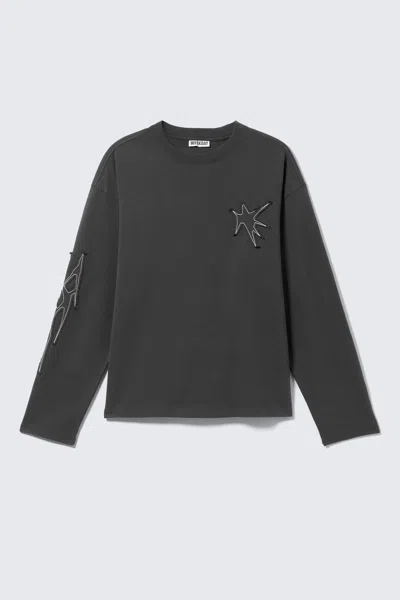 Weekday Great Boxy Graphic Long Sleeve T-shirt