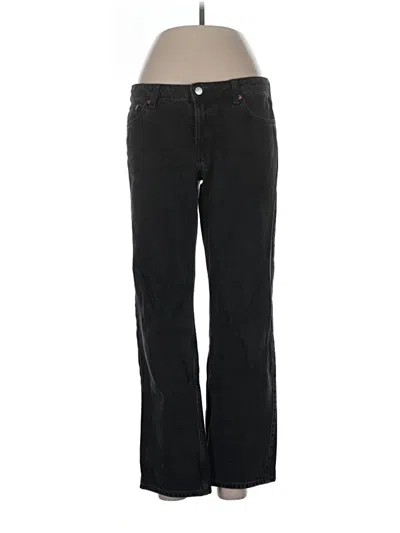 Pre-owned Weekday Jeans In Black