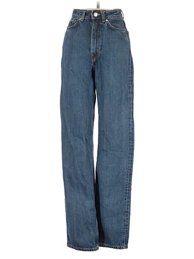 Pre-owned Weekday Jeans In Blue