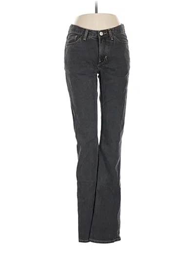 Pre-owned Weekday Jeans In Gray