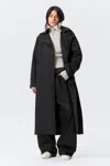 Weekday Kia Oversized Wool-blend Double-breasted Coat