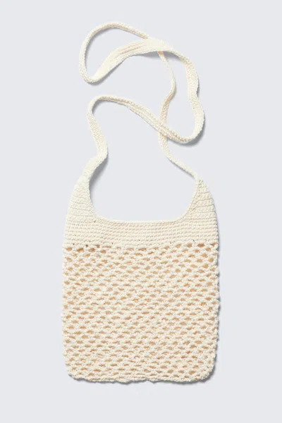 Weekday Knitted Cotton Shoulder Bag