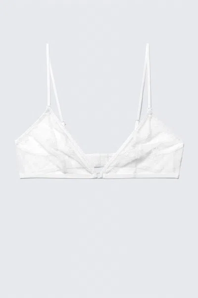 Weekday Lace Triangle Soft Bra