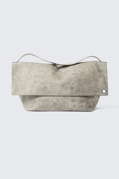 Weekday Large Faux Leather Clutch Bag