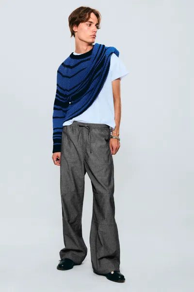 Weekday Loose Chambray Denim Trousers