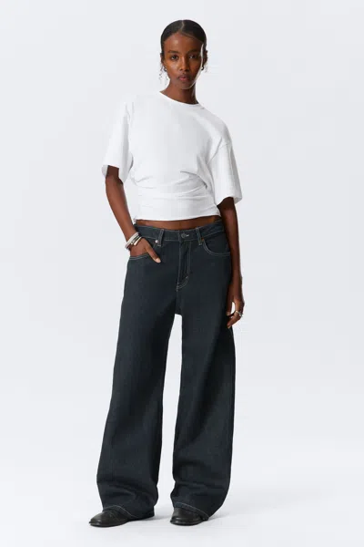 Weekday Missy Low Rise Loose Straight Leg Jeans