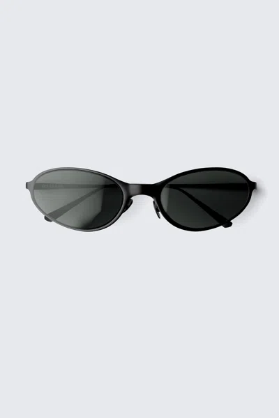 Weekday Oval Metal Sunglasses