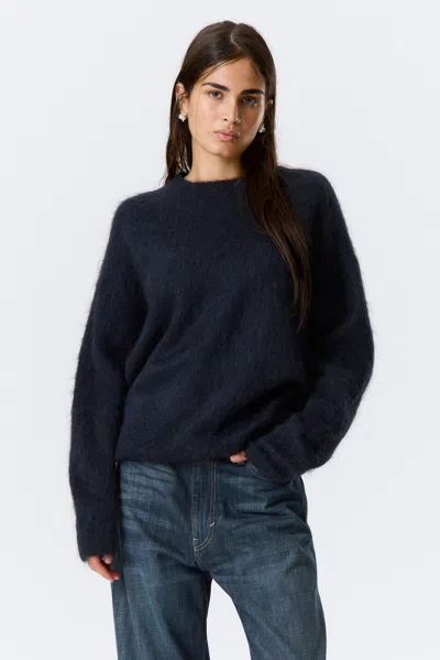 Weekday Oversized Knitted Mohair Blend Sweater