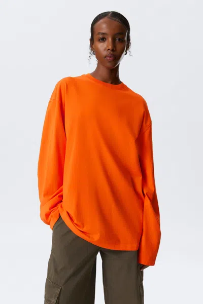 Weekday Oversized Long Sleeve T-shirt