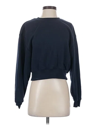 Pre-owned Weekday Pullover Sweater In Blue