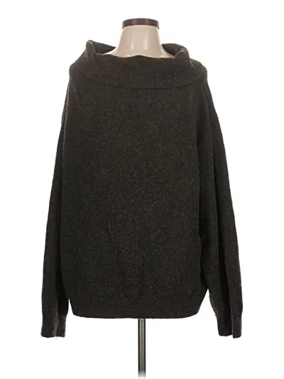 Pre-owned Weekday Pullover Sweater In Brown