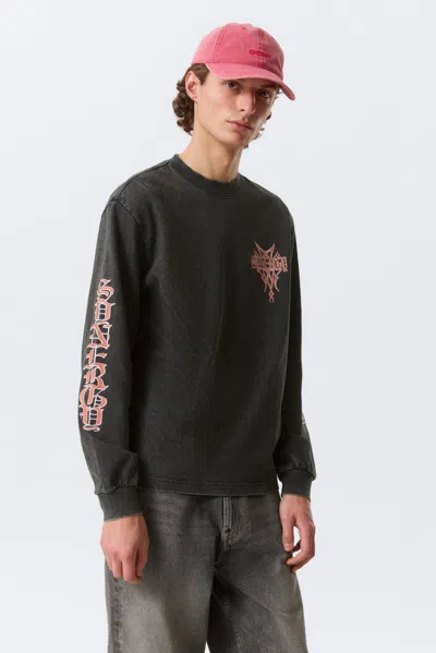 Weekday Relaxed Graphic Long-sleeved T-shirt