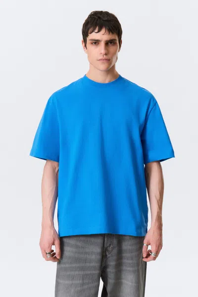 Weekday Relaxed T-shirt In Blue