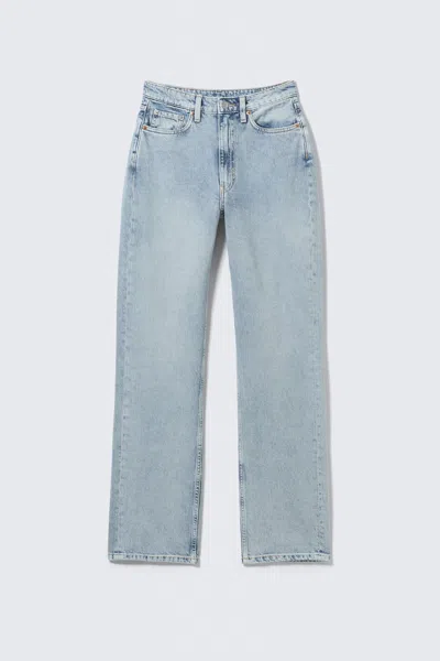 Weekday Resolute Curve High Waisted Regular Straight Jeans