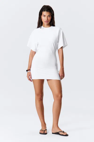 Weekday Short-sleeved Mini T-shirt Dress