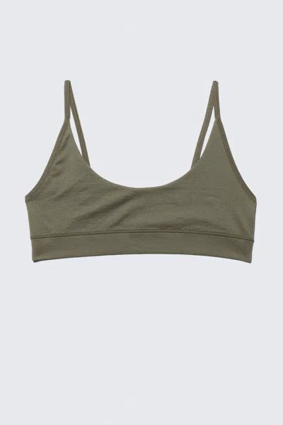 Weekday Soft Seamless Scooped Bra