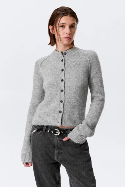 Weekday Soft Slim Fit Wool Blend Cardigan