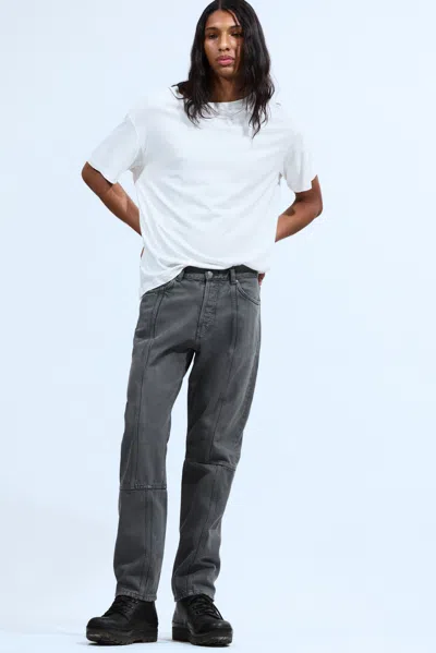 Weekday Space Cut Relaxed Straight Leg Jeans