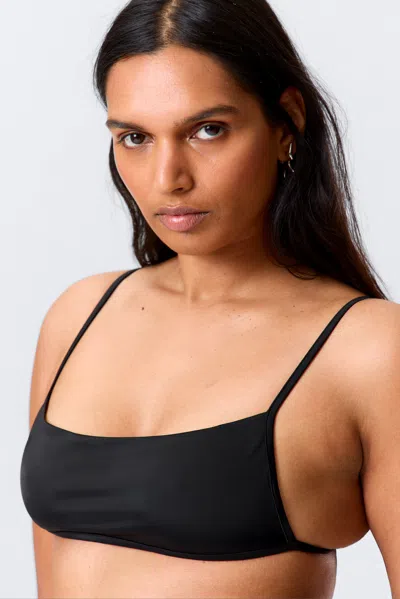 Weekday Square Neck Strappy Bikini Top
