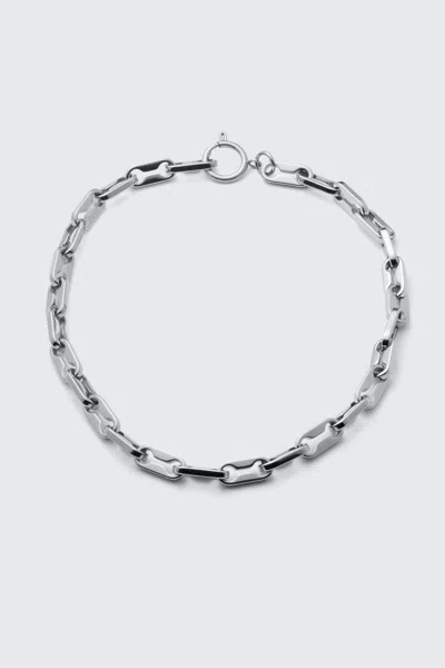 Weekday Steel Chain Necklace In Gray