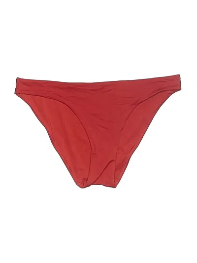 Pre-owned Weekday Swimsuit Bottoms In Red
