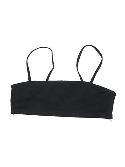 Pre-owned Weekday Swimsuit Top Black Swimwear
