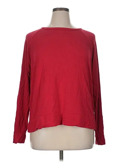 Pre-owned Weekend 3/4 Sleeve T-shirt In Red