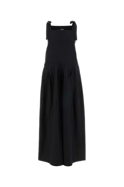 Weekend Aguati Poplin Dress In Black