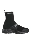Weekend By Pedro Miralles Woman Sneakers Black Size 7 Textile Fibers, Leather