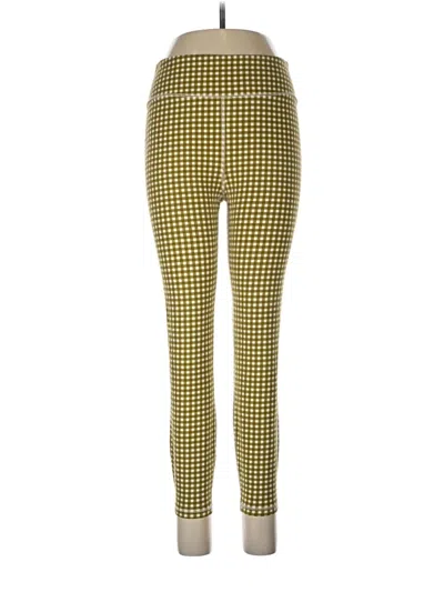 Pre-owned Weekend Casual Pants In Yellow