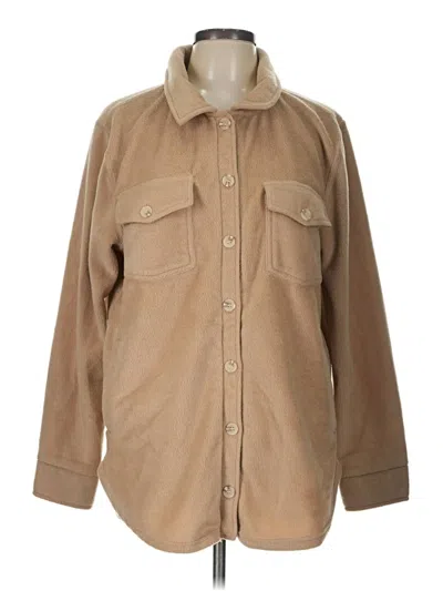Pre-owned Weekend Coat In Tan