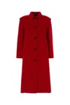 Weekend Gessati Coat In Red
