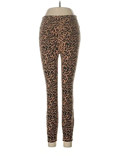 Pre-owned Weekend Leggings In Brown