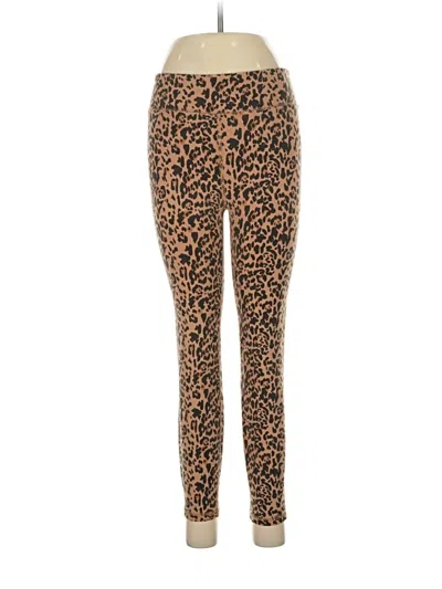 Pre-owned Weekend Leggings In Brown