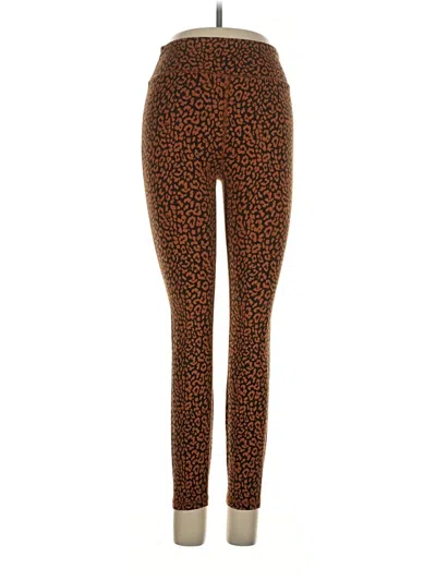 Pre-owned Weekend Leggings In Brown