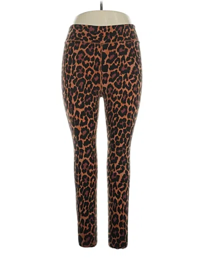 Pre-owned Weekend Leggings In Brown