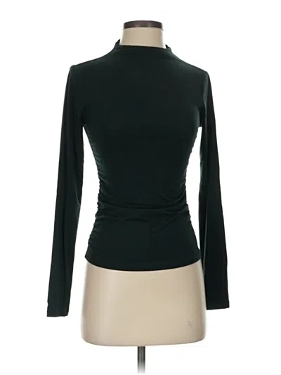 Pre-owned Weekend Long Sleeve Top Green Turtleneck Tops