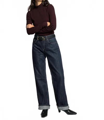 Weekend Los Angeles Eclipse Long-sleeve Top In Dark Brown