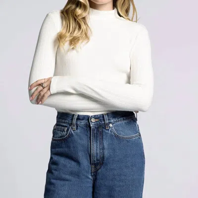 Weekend Los Angeles Eclipse Long-sleeve Top In White