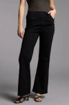 Weekend Los Angeles Manon Twill Pull-on Pants In Black