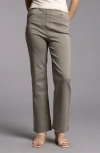 Weekend Los Angeles Manon Twill Pull-on Pants In Green